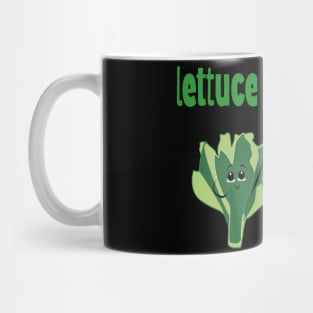 lettuce be friends Mug